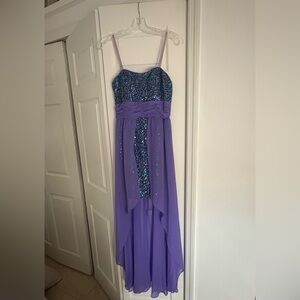 Hailey Logan by Adrianna Papell High Low Sequin Dress